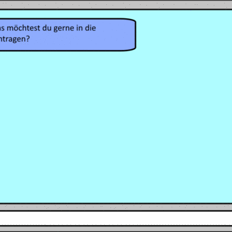 Beispielhafter Aufbau der Website zur Visualisierung der Ergebnisse