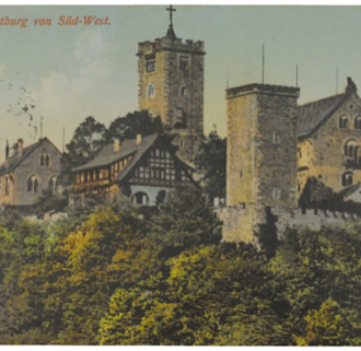 Beispiel einer historischen Postkarte